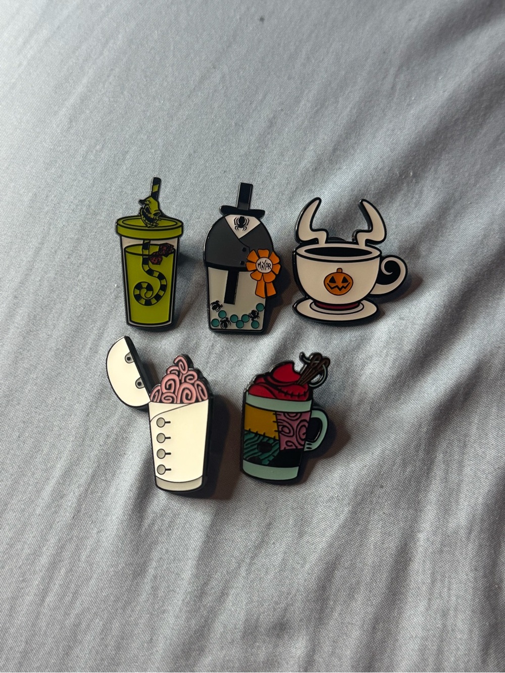 Nightmare Before Christmas Drink Pin Set -5pc
